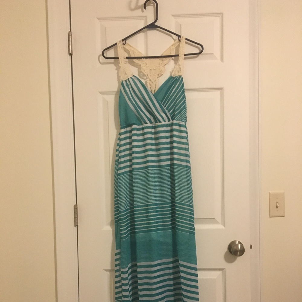 Teal Maxi Dress